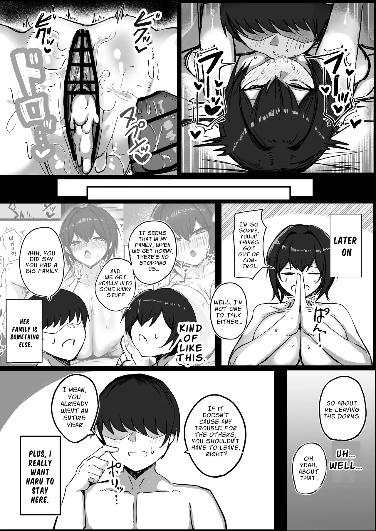 Hentai Manga Comic-Busty Crossdressing Woman gets Horny for Sex in the Shared Room of a Male Dormitory-Read-34